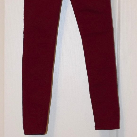 No Boundaries Junior Size 3 Burgundy - Picture 2 of 8